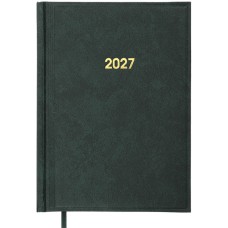 Щоденник датований А5 2027 BASE зелений