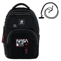 Рюкзак школьный Kite 44*31*14см Nasa