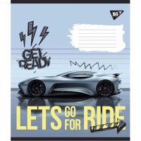 Зошит 18 аркушів лінія Lets go for ride