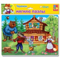 М'які пазли А4. Теремок 35 елементів VT1102-15