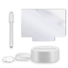 Світильник-нічник, дошка для нотаток 15*10см горизонтальна