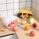 Кошик пластиковий 30*17*34см з гумовими ручками