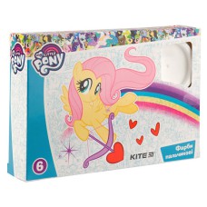 Фарба пальчикова Kite 6 кольорів Little Pony