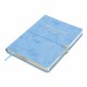 Щоденник датований А5 2027 VELOUR блакитний