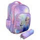 Рюкзак школьный 40*30*18см + пенал Frozen Микс цветов