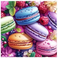 Алмазна мозайка 30*30см Кольори смаку