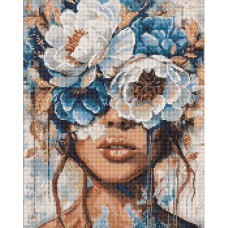 Алмазна мозайка 40*50см Пелюстки Погляду