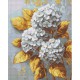 Алмазна мозайка 40*50см Золота гортензія