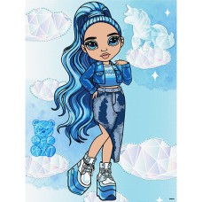 Картина за номерами для дітей 30*40 Rainbow High. Skyler