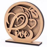 3D композиция Love 15*15см