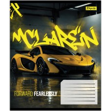 Зошит 18 аркушів лінія Fearleslly forward
