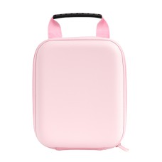 Косметичка дорожна з дзеркалом та підсвіткою колір рожевий 23*13*8см