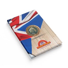 Зошит-словник для запису іноземних слів тверда обкладинка Символіка Британії