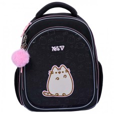 Рюкзак шкільний напівкаркасний 37*27*13см Pusheen
