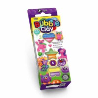 Воздушный пластилин Bubble Clay 6 цветов