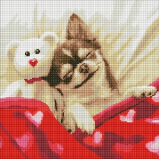 Алмазна мозаїка 40*40см Спляча красуня