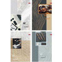 Канцелярская книга А4 клетка  80 листов твердый переплет