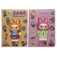 Блокнот А5 80 арушів Сквіш-Labubu штучна шкіра