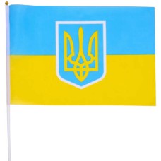 Прапор України 90*60см з тримачем