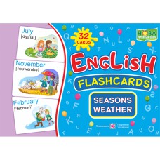 Набор карточек по английскому языку Времена года. Погода