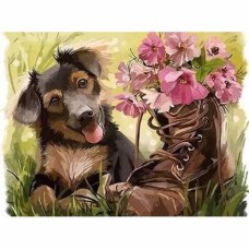 Алмазна мозайка 20*30см Оригінальний букетик