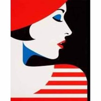 Алмазна мозайка 20*30см Сучасниця