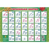 Плакат "Українська абетка" (прописна)