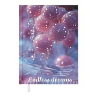 Щоденник датований А5 2026 ONLY рожевий