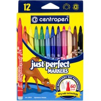 Фломастеры 12 цветов 3,5 мм Centropen