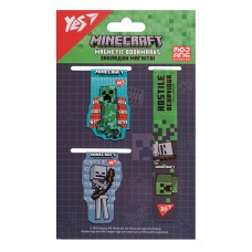 Закладки магнітні Yes Minecraft 3 шт
