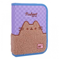 Пенал жесткий одинарный с клапаном Pusheen Playful