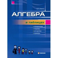 Алгебра в таблицях Означення, теореми, алгоритми, приклади Навч. посібник 7-11 кл. Є.П. Нелін