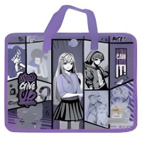 Папка пластикова із текстильними ручками KIDIS Anime