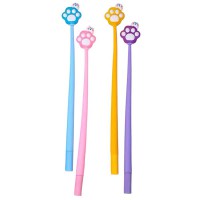 Ручка шариковая Лапка синяя