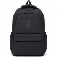 Рюкзак молодіжний 43*26*19см Ведмедик KAWS чорний