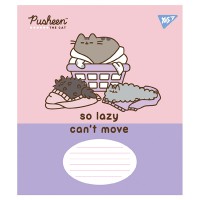 Зошит 12 аркушів лінія Pusheen The Cat
