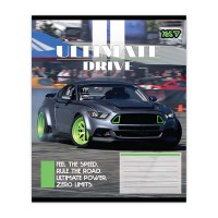 Зошит 12 аркушів клітинка Ultimate drive