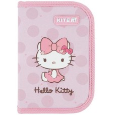 Пенал Kite без наполнения 1 отделение 1 отворот Hello Kitty