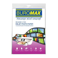Фотопапір глянцевий Buromax А4 180 г/м2, 100 арк.