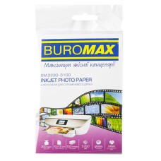 Фотопапір глянцевий Buromax 10х15см 200 г/м2, 100 арк.