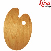 Палитра деревянная овальная 25*35см