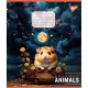 Тетрадь 18 листов линия Dreamer animals