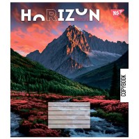 Тетрадь 36 листов клетка Horizon nature