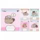 Зошит 12 аркушів коса лінія Pusheen Weekend