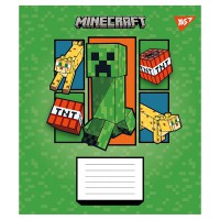 Зошит 12 аркушів лінія Minecraft Arrows