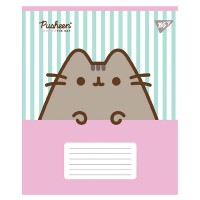 Зошит 18 аркушів клітинка Pusheen Candy
