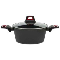 Кастрюля Edenberg с термоиндикатором с крышкой 3 л