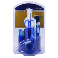 Набір настільний 12 предметів синій