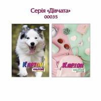 Картон Цветной А4 двусторонний (Премиум) девочки