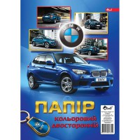 Папір кольоровий А4 8 аркушів двосторонній Мікс